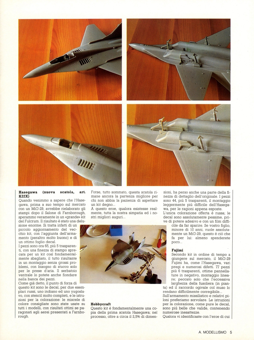 Aerei Modellismo 1990-09